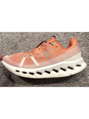 On CloudSurfer Swiss Engineering Women's Size 7.5 Running Shoes Orange